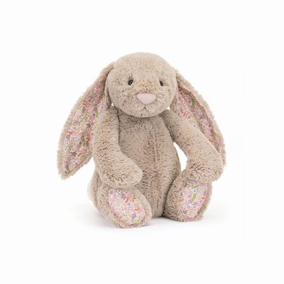 Jellycat Blossom Beige Bunny 'Petal' New Zealand | KDWPL9063